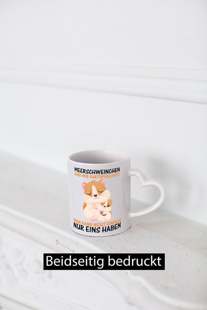 Süße Meerschweinchen | Comic Tierliebhaber Kuscheln Geschenk Humor lustiger