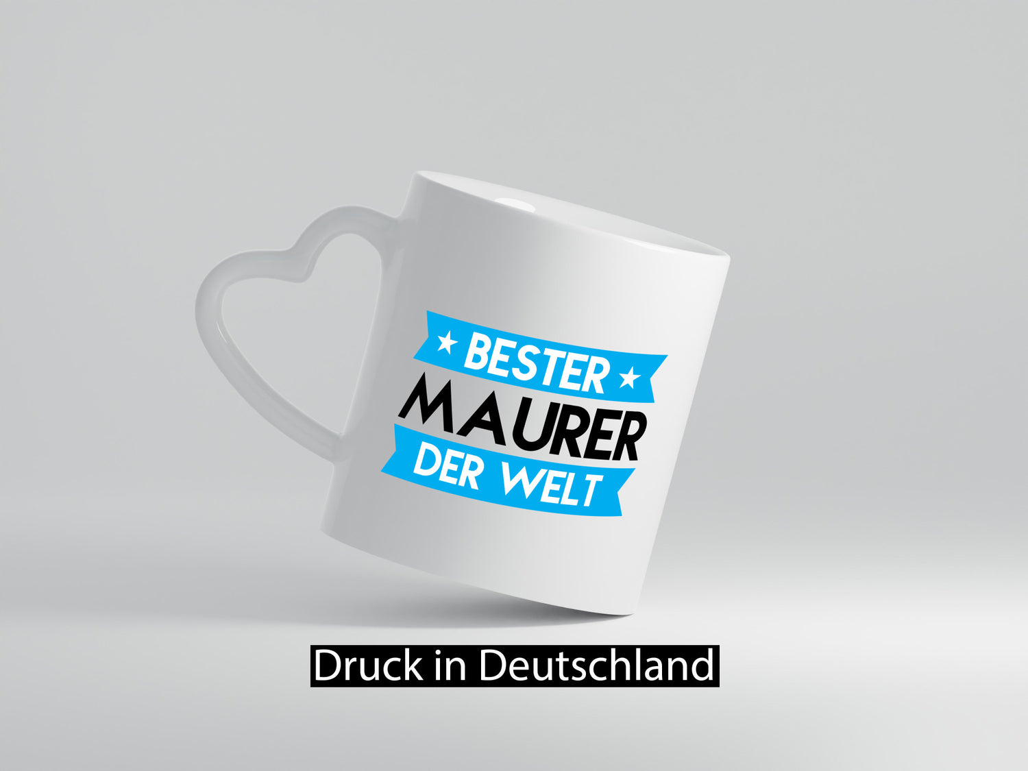 Bester Maurer | Bau Handwerker Geschenk Humor Geschenkidee lustiger Spruch Tasse