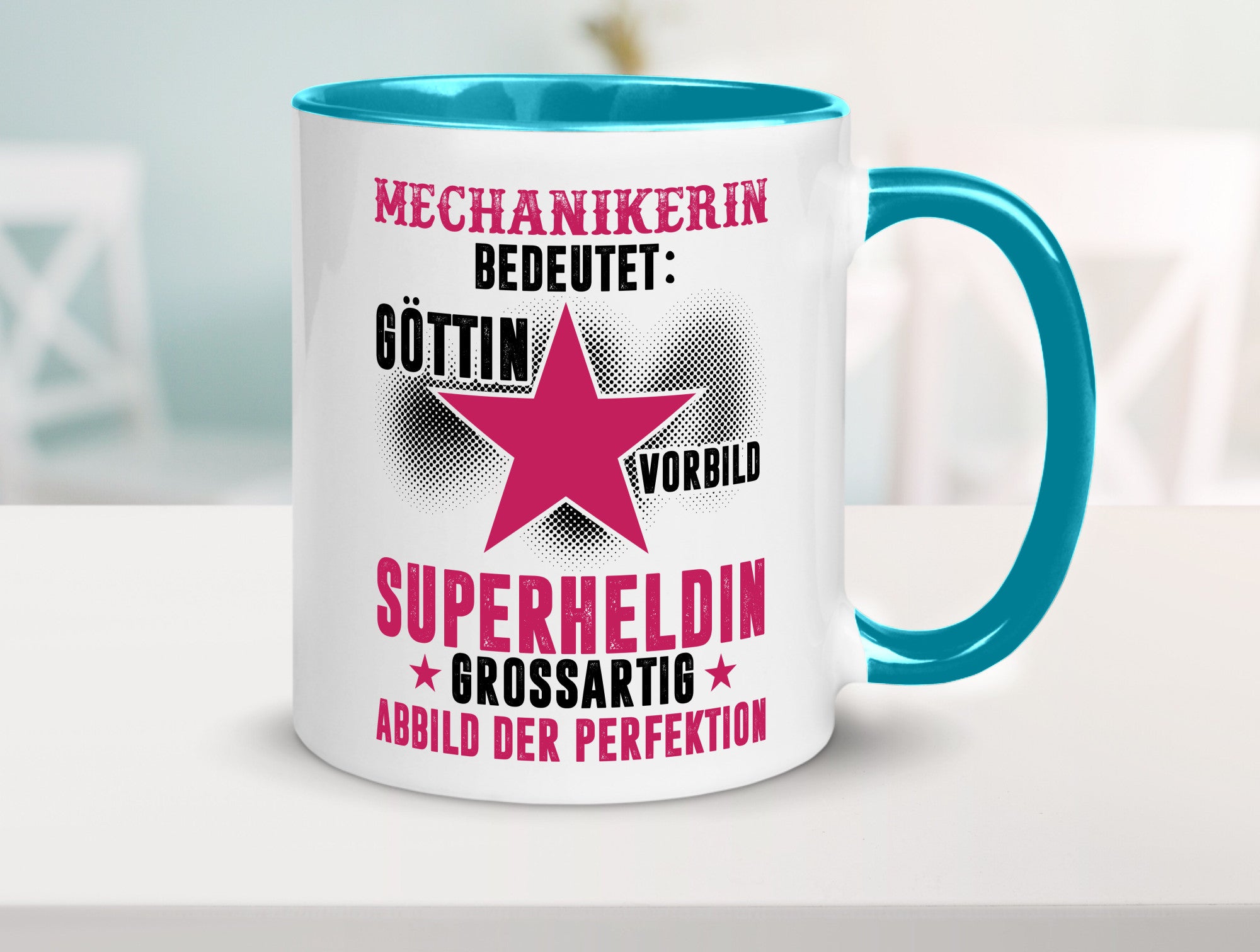 Bedeutung von Mechanikerin | KFZ Geschenkidee Humor Tasse