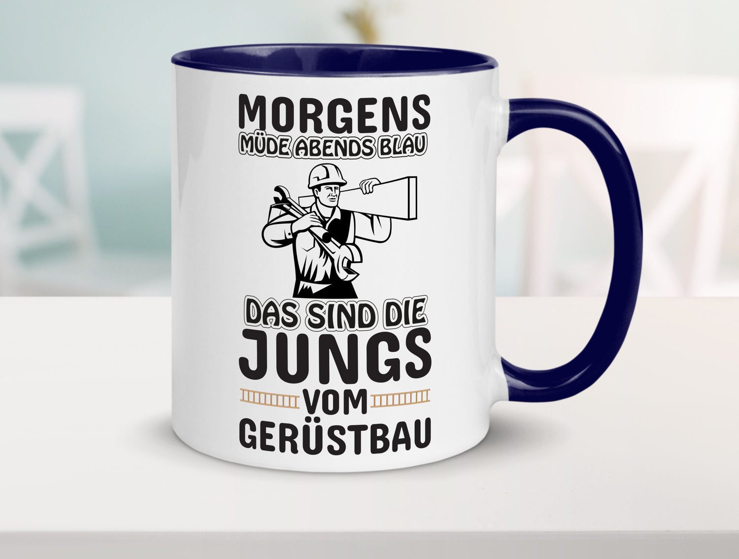 Jungs vom Gerüstbau | Gerüstbauer Tasse Baustelle Geschenk Humor Geschenkidee