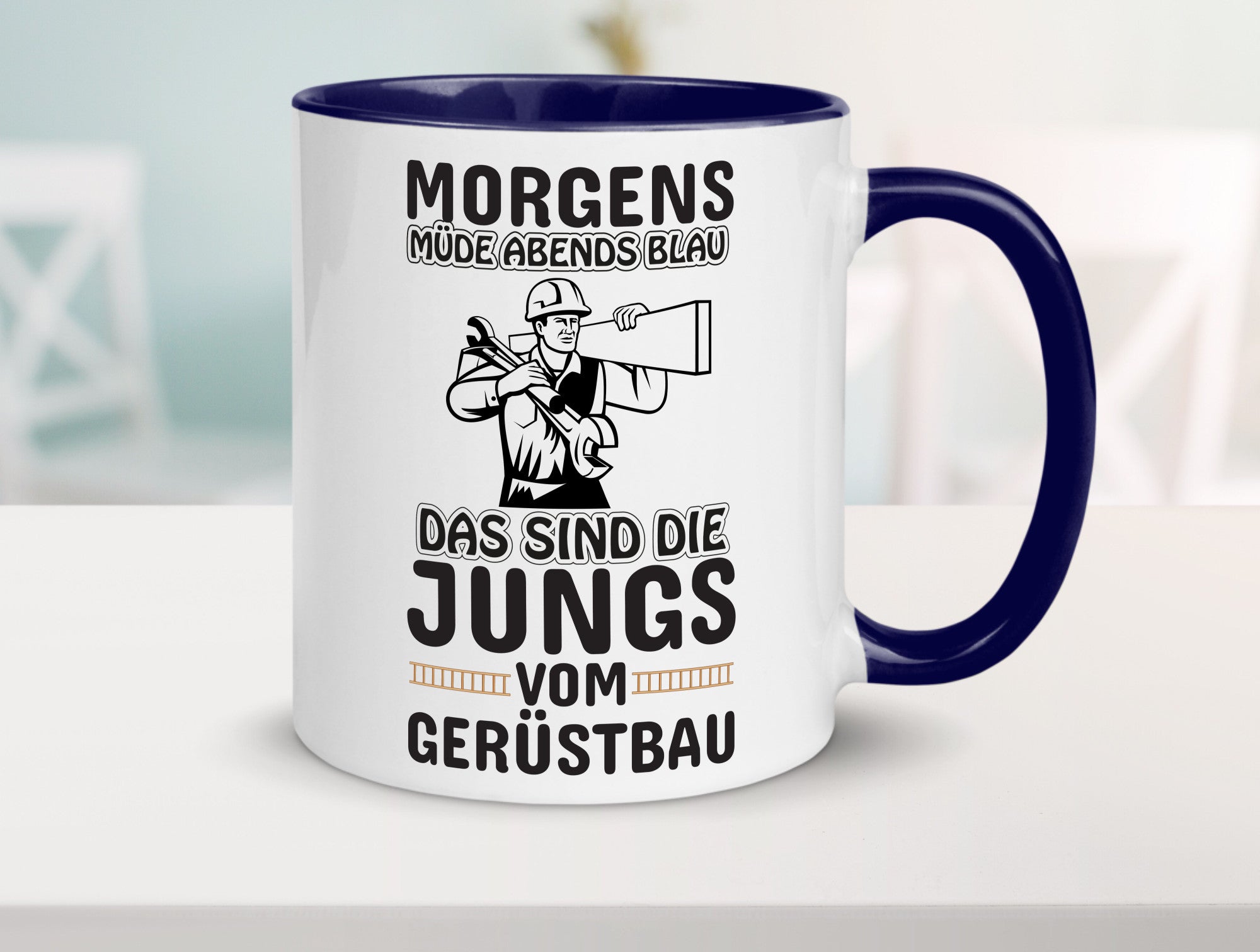 Jungs vom Gerüstbau | Gerüstbauer Tasse Baustelle Geschenk Humor Geschenkidee
