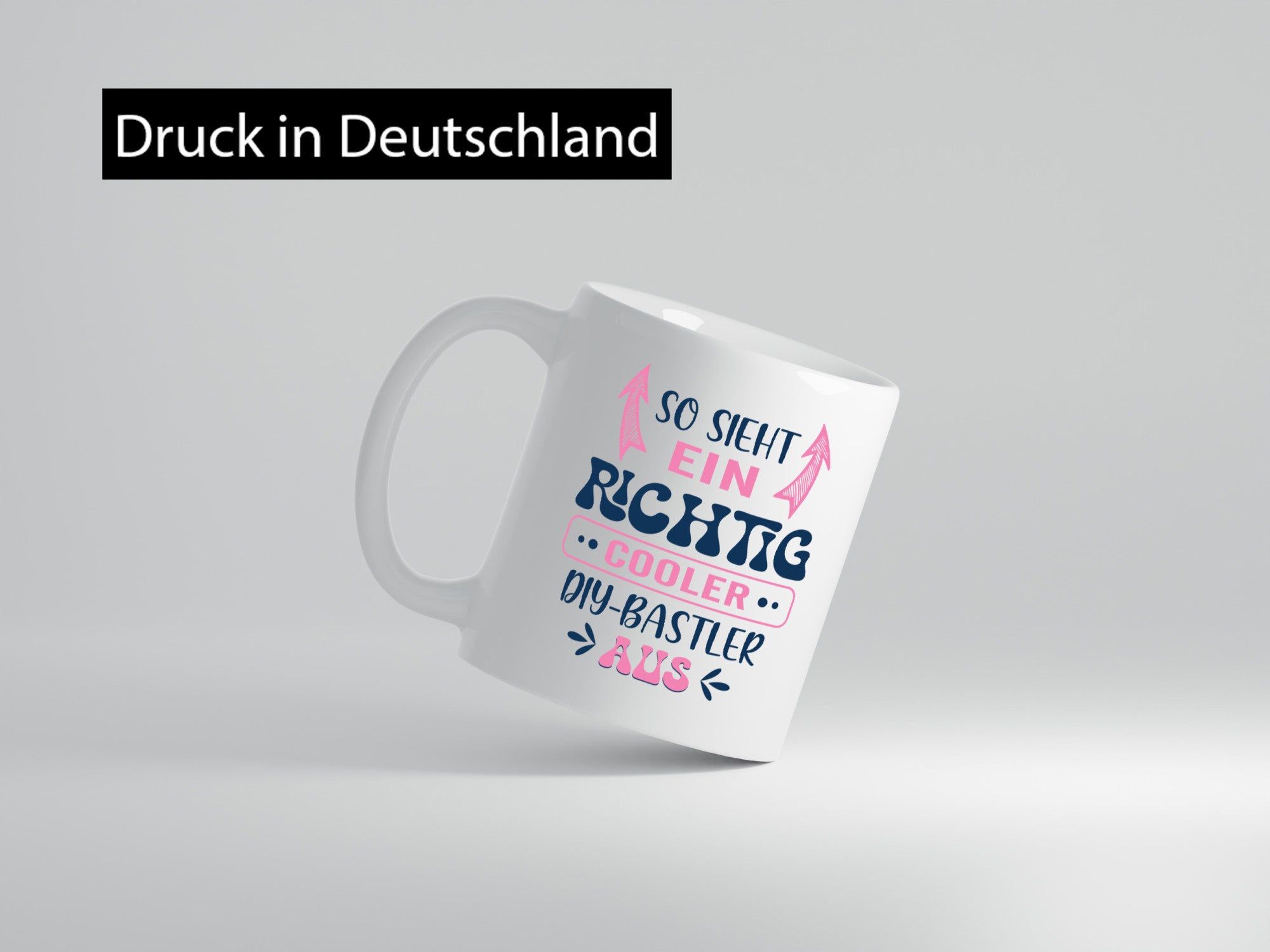Richtig Cooler DIY Bastler | Basteln Handmade Humor Geschenkidee Tasse