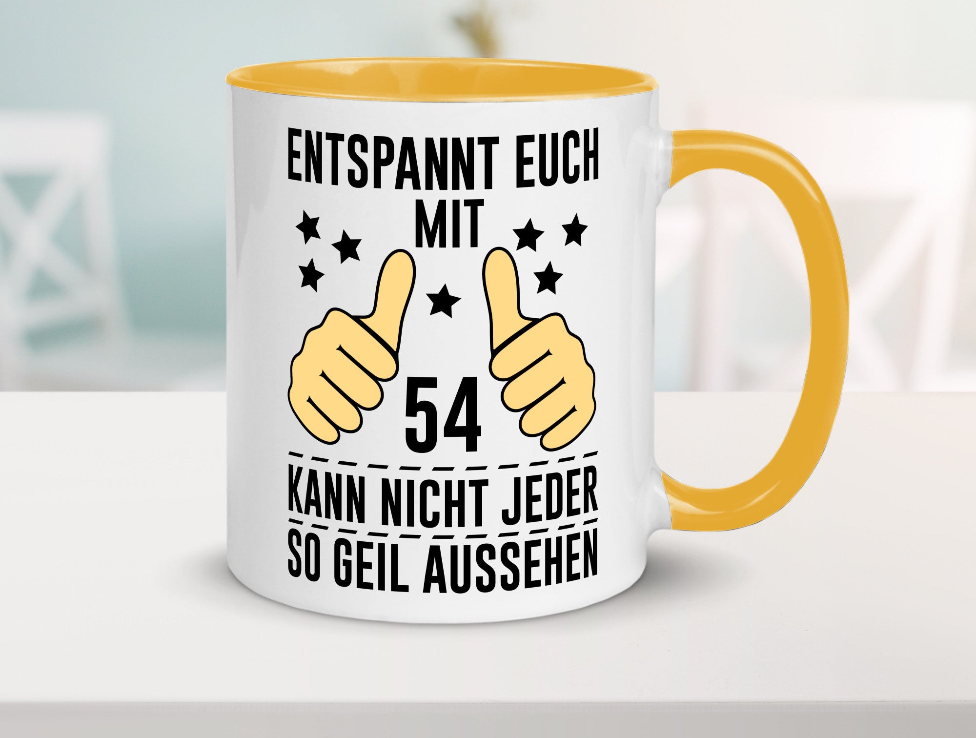 54. Geburtstag | 54 Jahre Geil aussehen Entspannt euch v2 lustig Geschenkidee