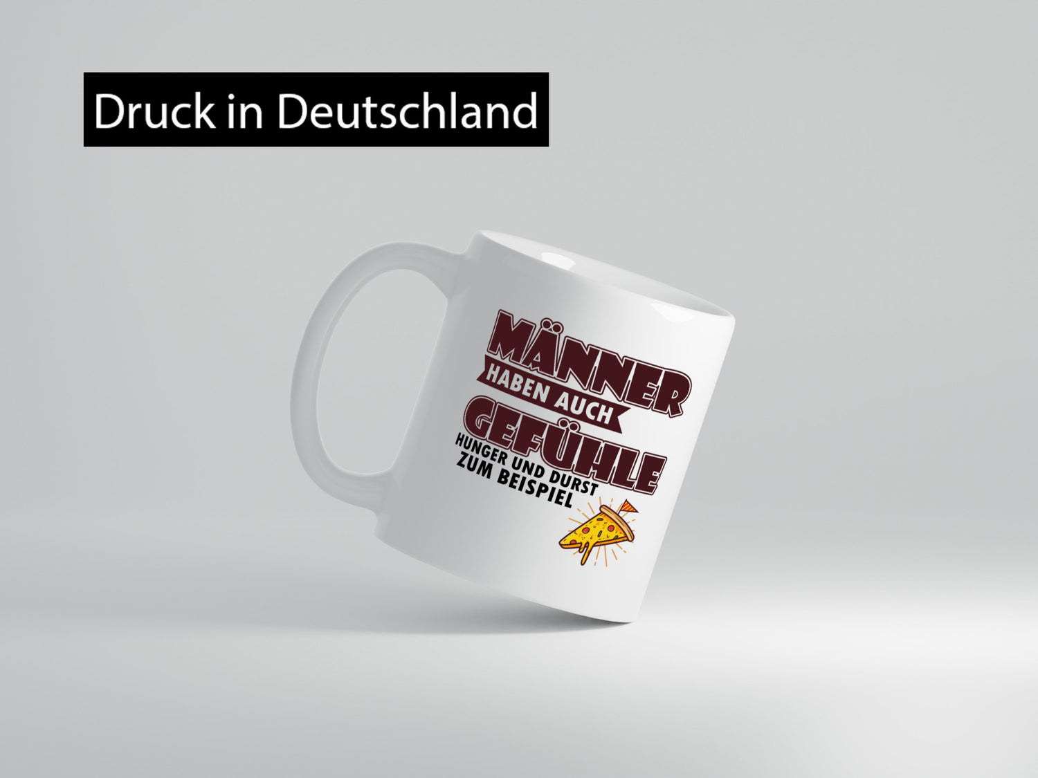 Männer haben auch Gefühle Geschenk Humor Geschenkidee lustiger Spruch Tasse