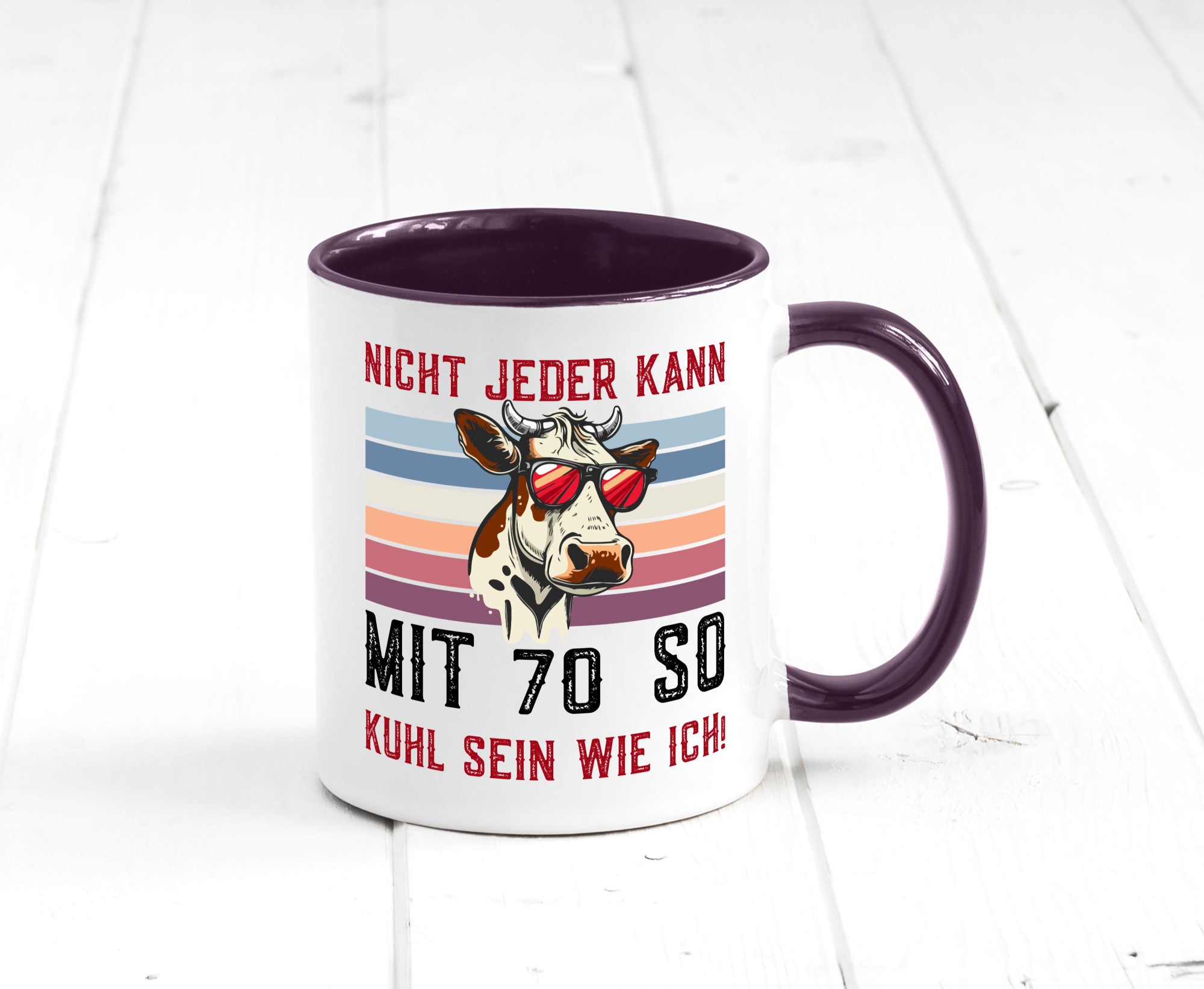 Mit 70 so gut aussehen | 70. Geburtstag Landwirt Bauer v2 lustig Geschenkidee