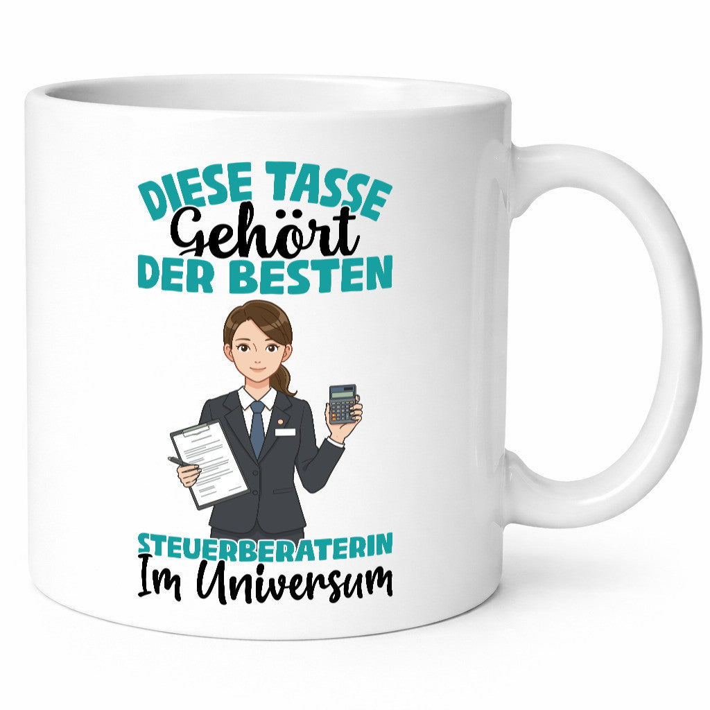 Im Universum: Steuerberaterin | Steuer Beratung Geschenkidee Humor Tasse