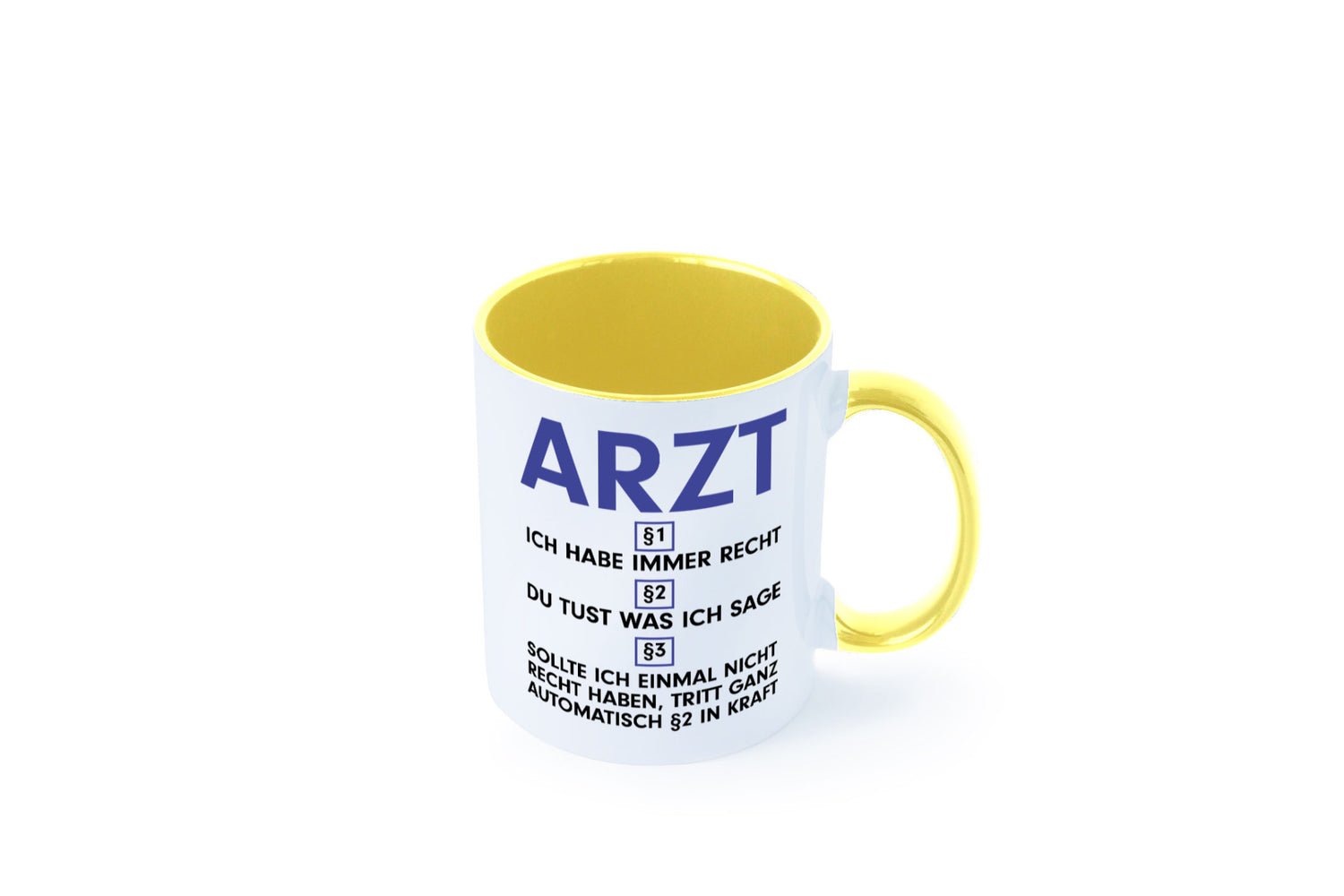 Ich habe immer Recht Arzt | Medizin Doktor Facharzt v2 Humor Geschenkidee Tasse