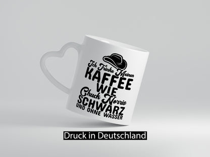 Ich trinke meinen Kaffee lustiger Spruch Geschenk Humor Geschenkidee Tasse