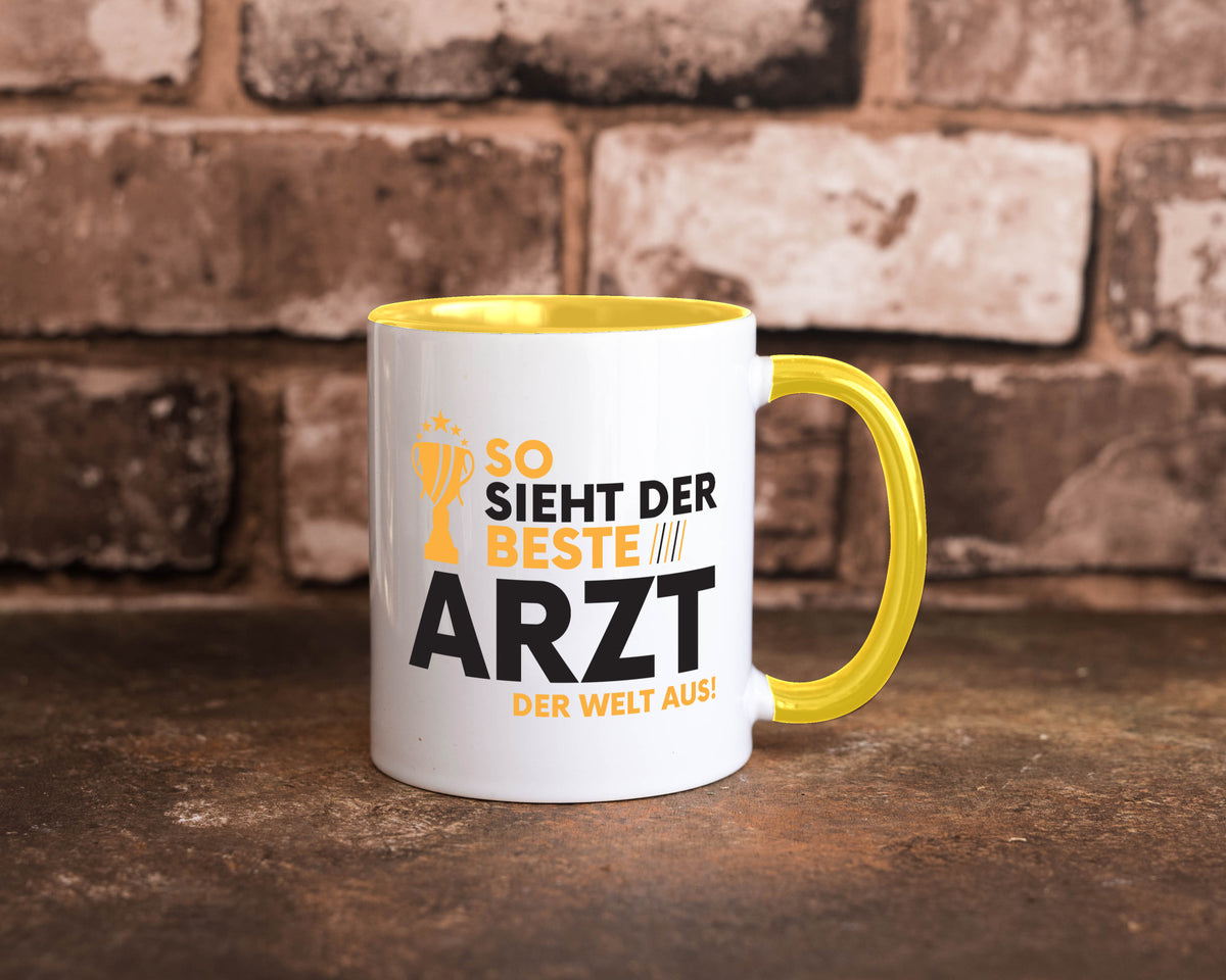 Der Weltbeste Arzt | Medizin Doktor Facharzt lustiger Spruch Geschenk Humor Tasse