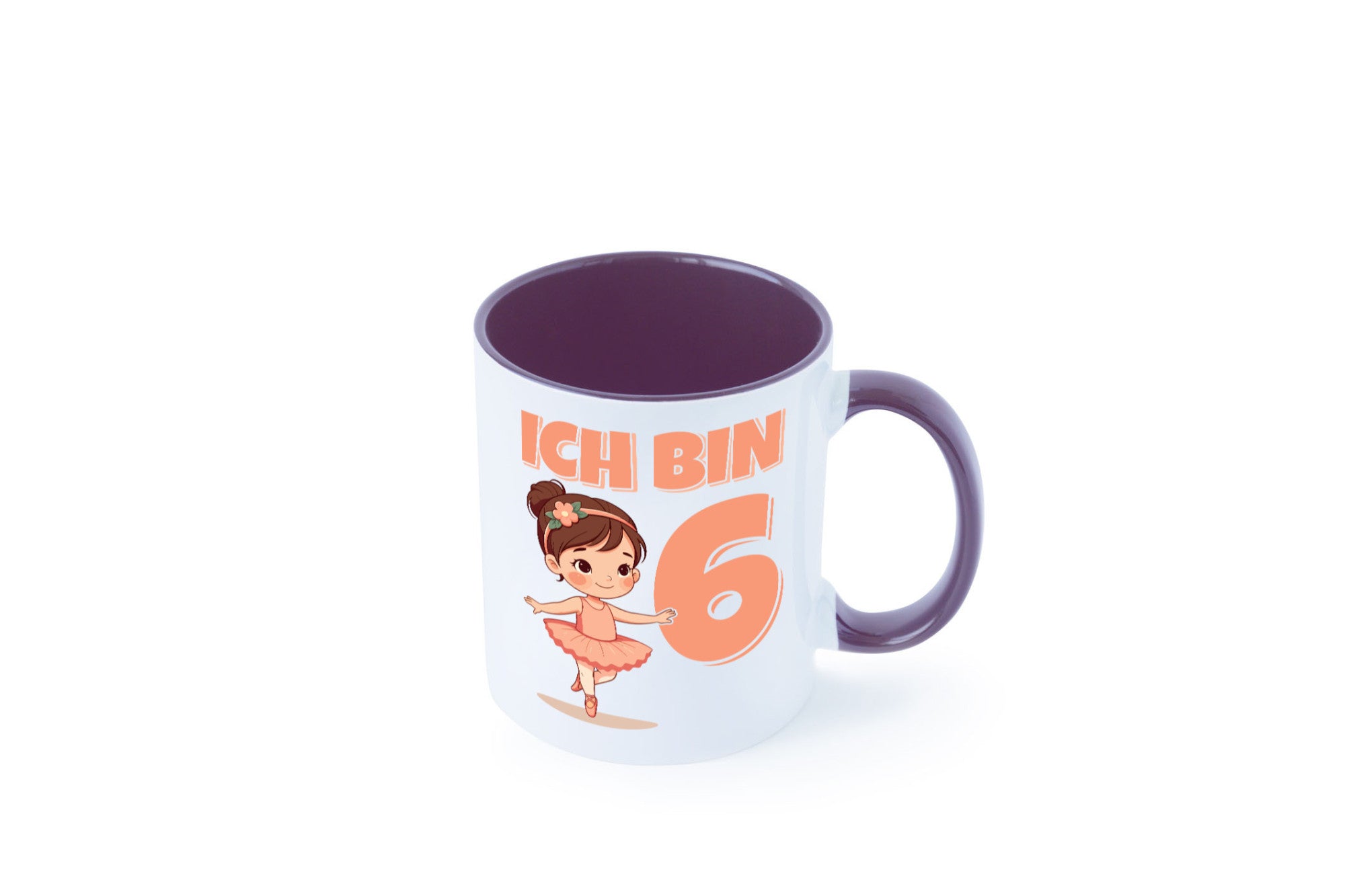 6 Geburtstag | Jahre Ballerina Mädchen Ballet lustig Geschenkidee Geschenk Tasse
