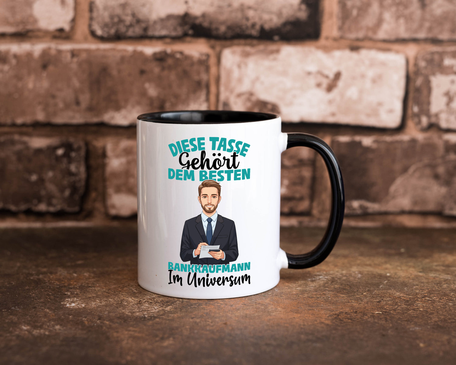 Im Universum: Bankkaufmann | Kaufmann Bank Kaufleute Geschenkidee Humor Tasse