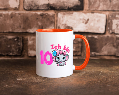 10. Geburtstag | 10 Jahre Elefant Mädchen Geschenk Geschenkidee lustiger Spruch