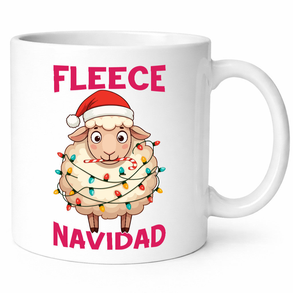 Fleece Navidas | Weihnachtschaf Weihnachten lustig Humor Geschenkidee Geschenk