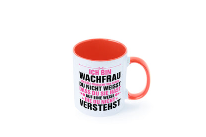 Löse Probleme: Wachfrau | Wachpersonal Nachtwächter Geschenk Humor Geschenkidee