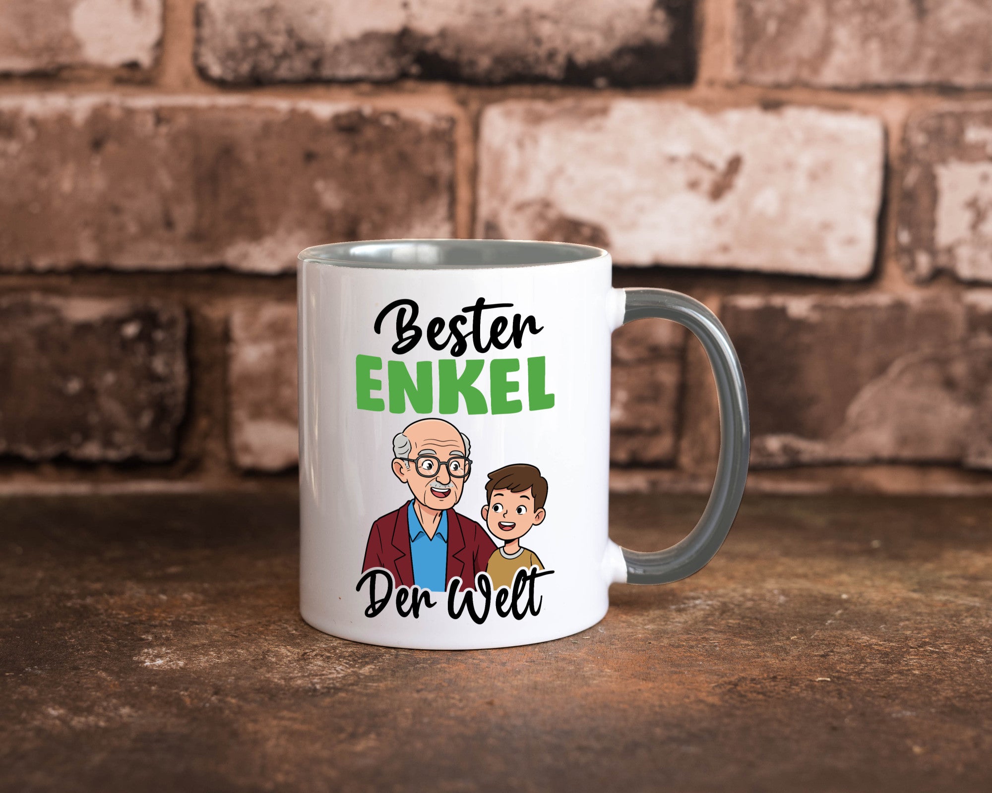 Bester Enkel | Großmutter Großvater Oma Opa lustiger Spruch Geschenk Familie