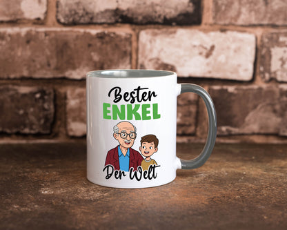 Bester Enkel | Großmutter Großvater Oma Opa lustiger Spruch Geschenk Familie