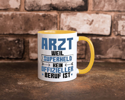 Superheld Arzt | Medizin Doktor Facharzt Geschenk Humor Geschenkidee lustiger