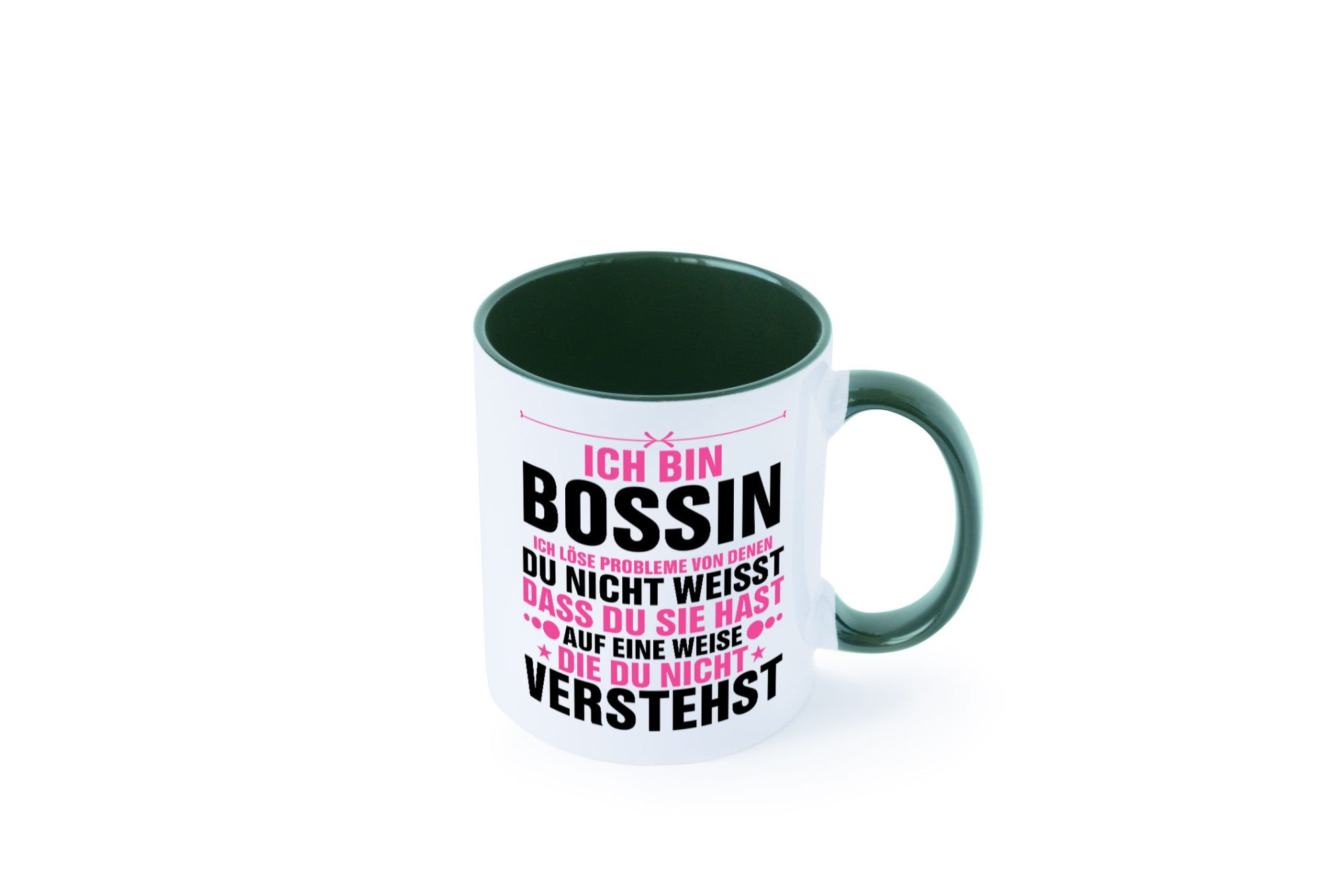 Löse Probleme: Bossin | Führungskraft Vorgesetzte lustig Humor Geschenkidee