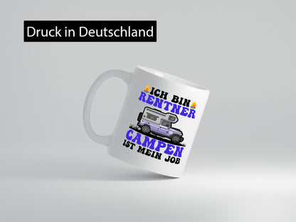 Ich bin Rentnerin Campen ist mein Job | Rentner Humor Ruhestand Jubiläum