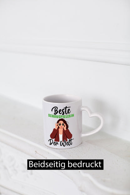 Beste Schauspielerin | Theater v2 lustiger Spruch Geschenk Humor Geschenkidee