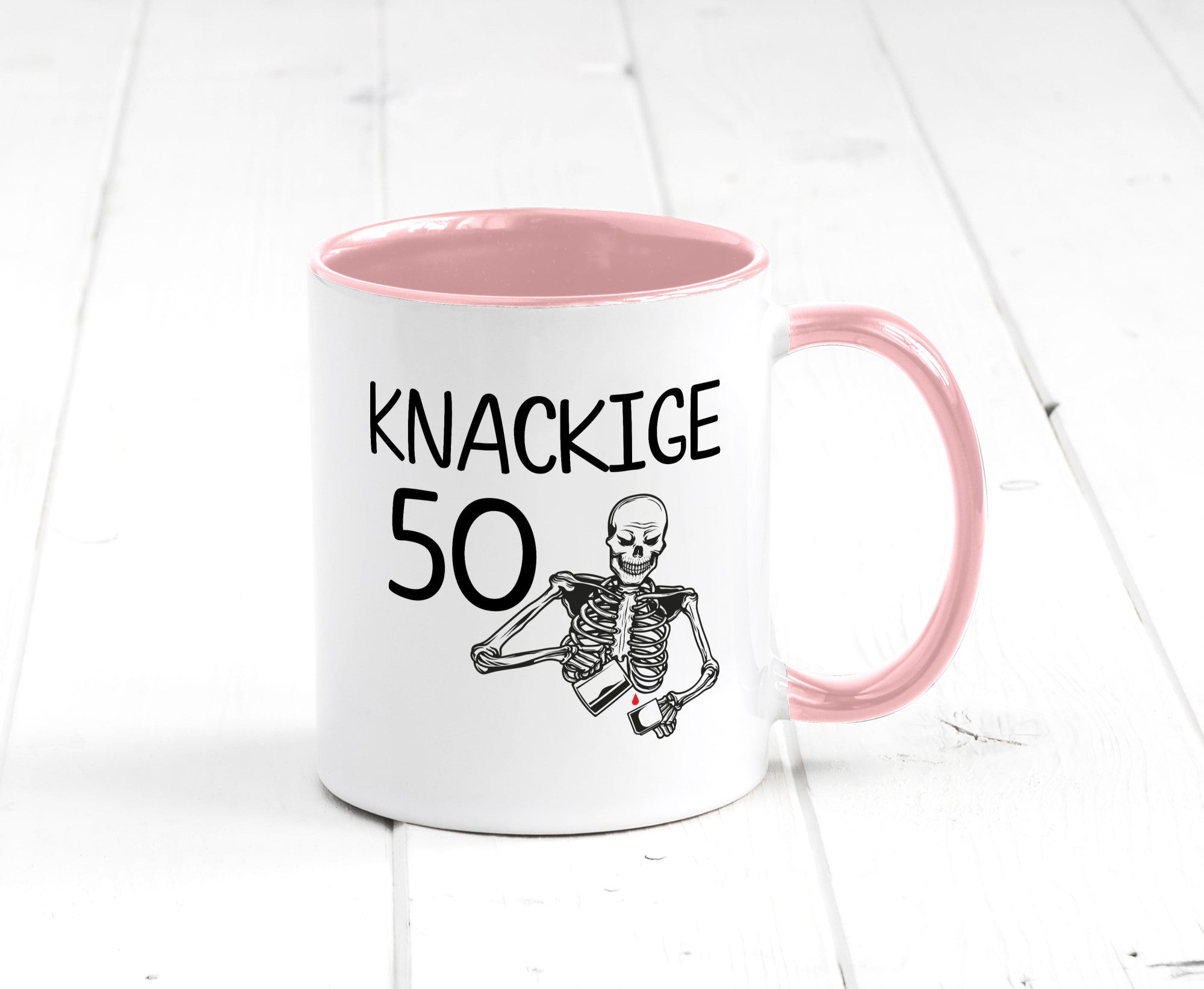 50. Geburtstag | Alt Knackig und Geschenk Geschenkidee lustiger Spruch Tasse