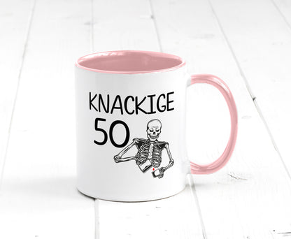 50. Geburtstag | Alt Knackig und Geschenk Geschenkidee lustiger Spruch Tasse