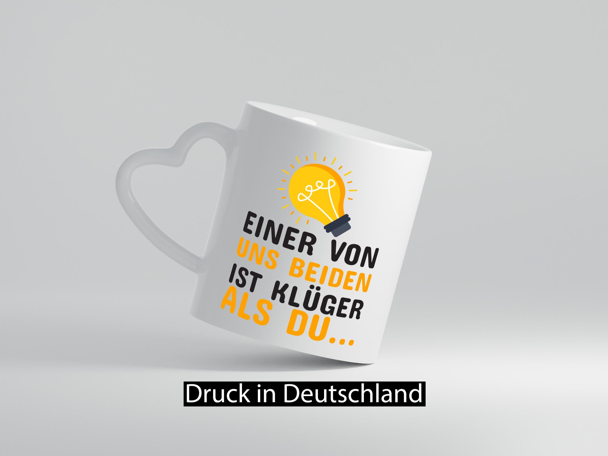 Ich bin klüger lustig Humor Geschenkidee Geschenk Tasse
