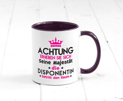 Seine Majestät Disponentin | Zuteilerin Geschenk Humor Geschenkidee lustiger