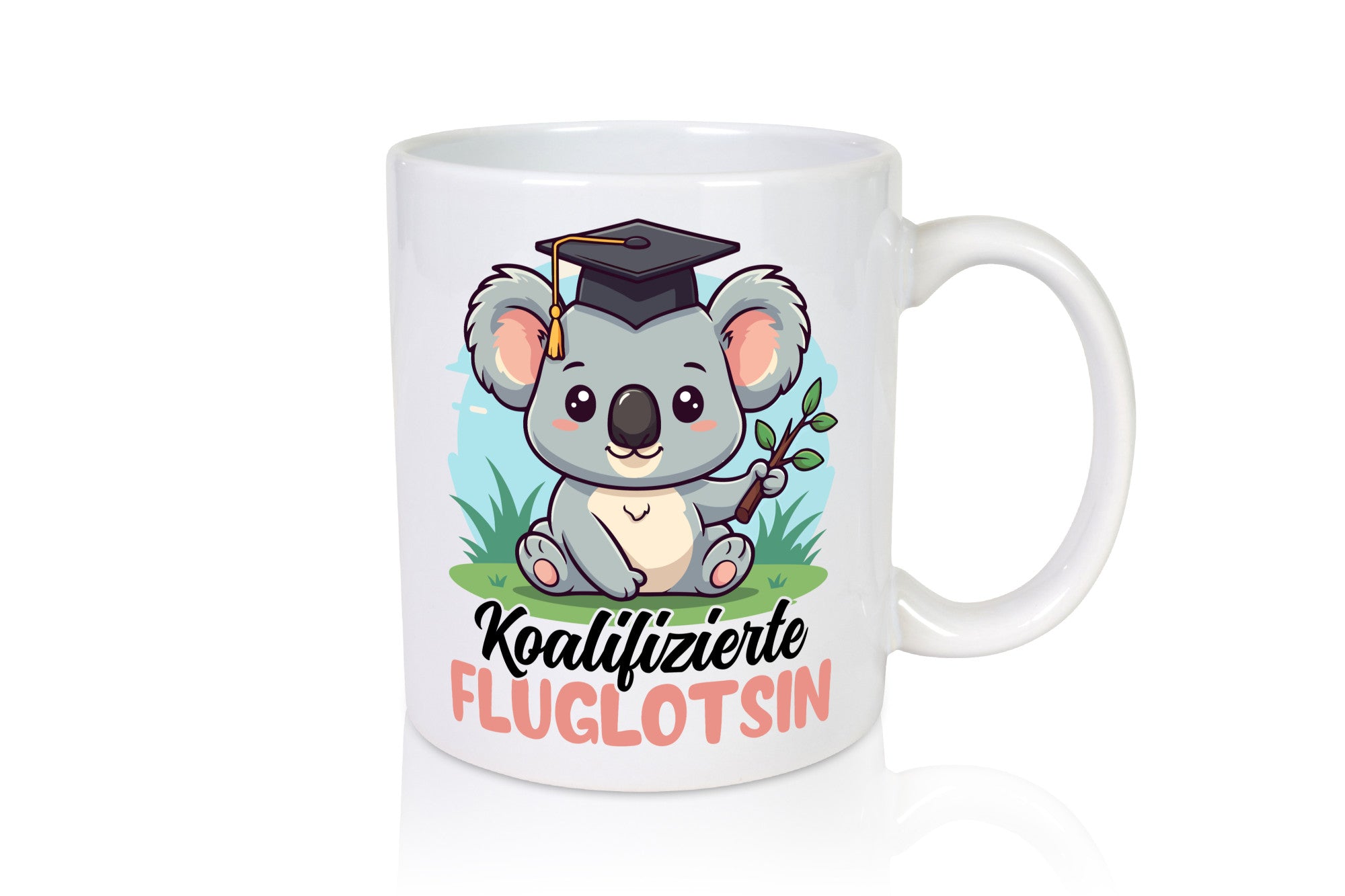 Koalifizierte Fluglotsin | Flughafen Flugverkehr lustiger Spruch Geschenk Humor
