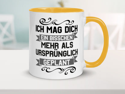 Ich mag dich mehr als geplant | Best Freinds Freundschaft Geschenkidee Humor