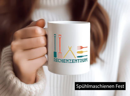 Rechenzentrum | Gärtner Naturliebhaber Nachbar lustiger Spruch Geschenk Humor
