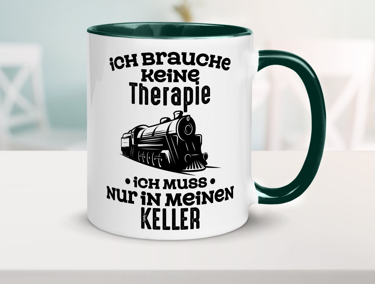 Modeleisenbahn | Hobby eisenbahn Zug lustiger Spruch Geschenk Humor Tasse