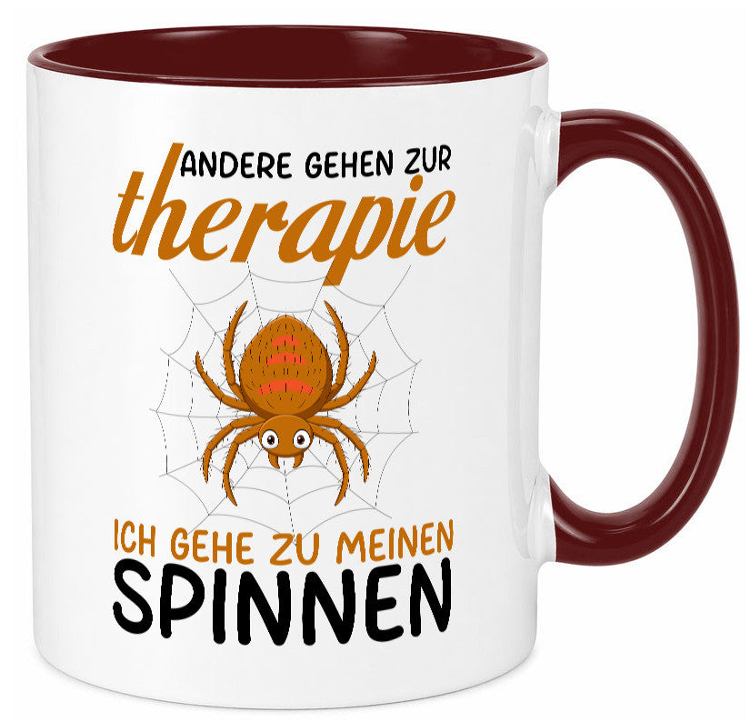 Ich gehe zu meinen Spinnen | Spinnenliebhaber lustiger Spruch Geschenk Humor Tasse