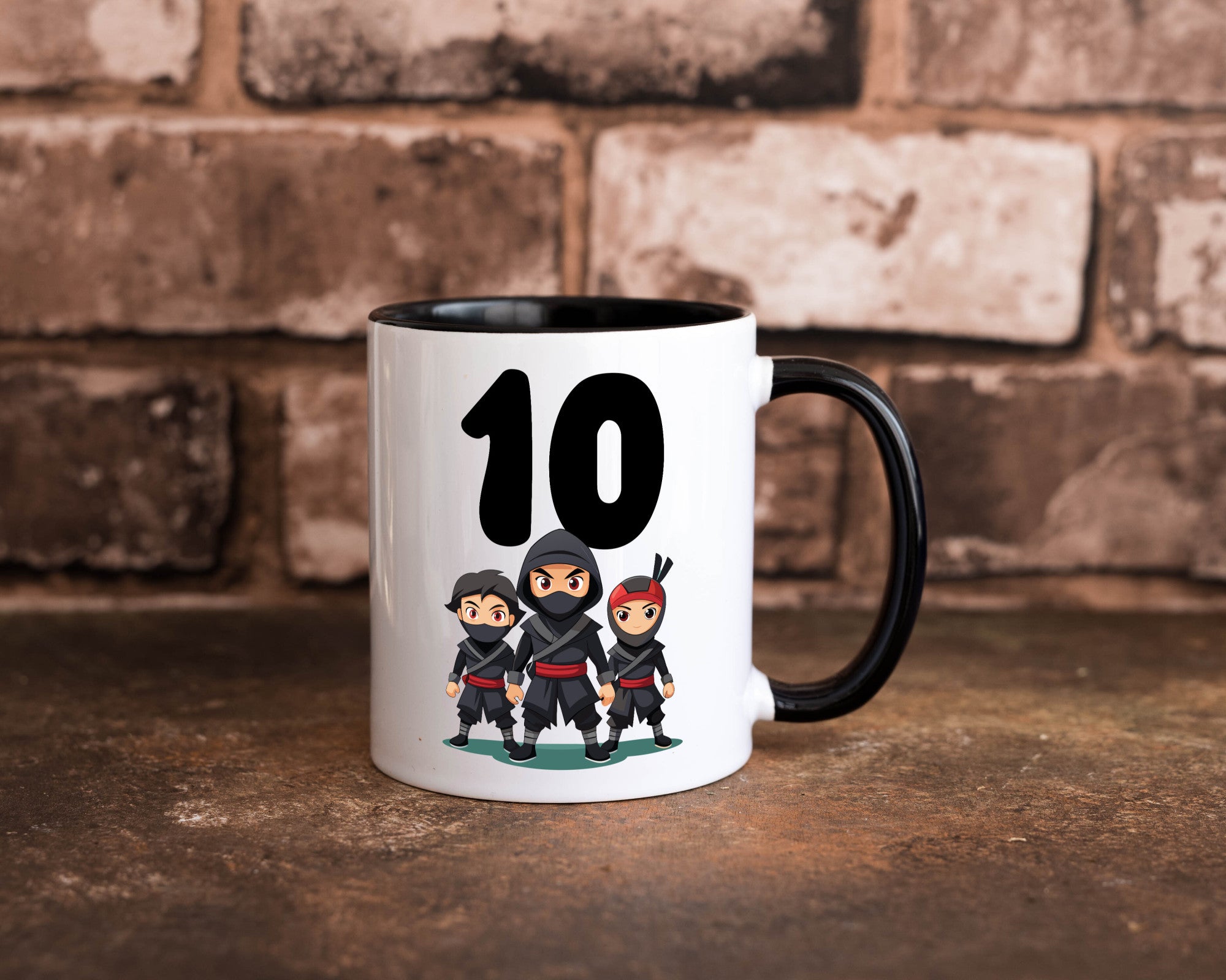 10. Geburtstag | 10 Jahre Ninja Humor Geschenkidee Tasse