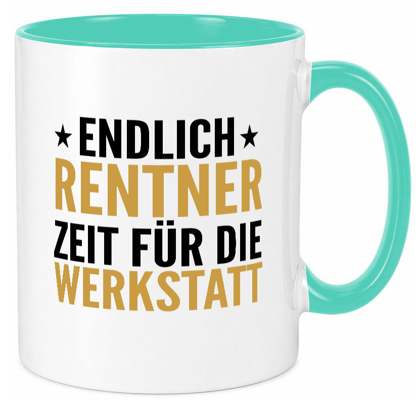 Rentner zeit für die Werkstatt | Ruhestand Handwerker v2 lustiger Spruch