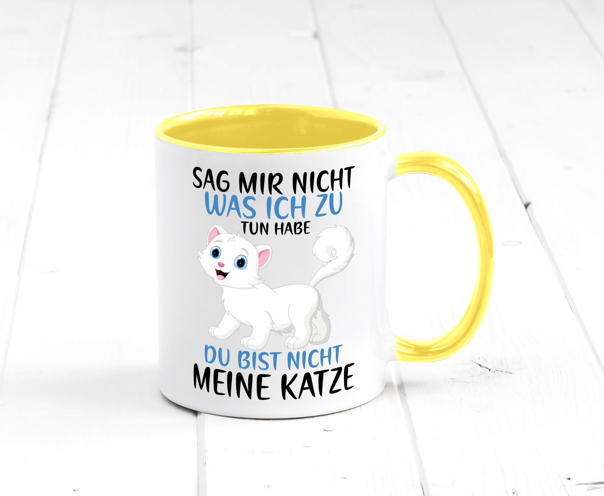 Sag mir nicht was ich zu tun habe | meine Katze Geschenk Tierliebhaber Humor