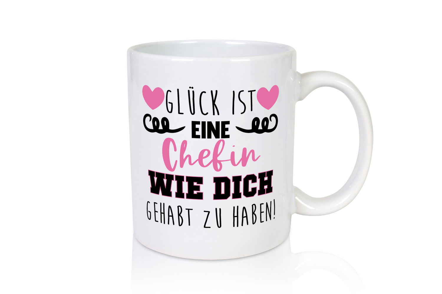Glück ist eine Chefin wie dich gehabt zu haben | Chef Geschenkidee Arbeit