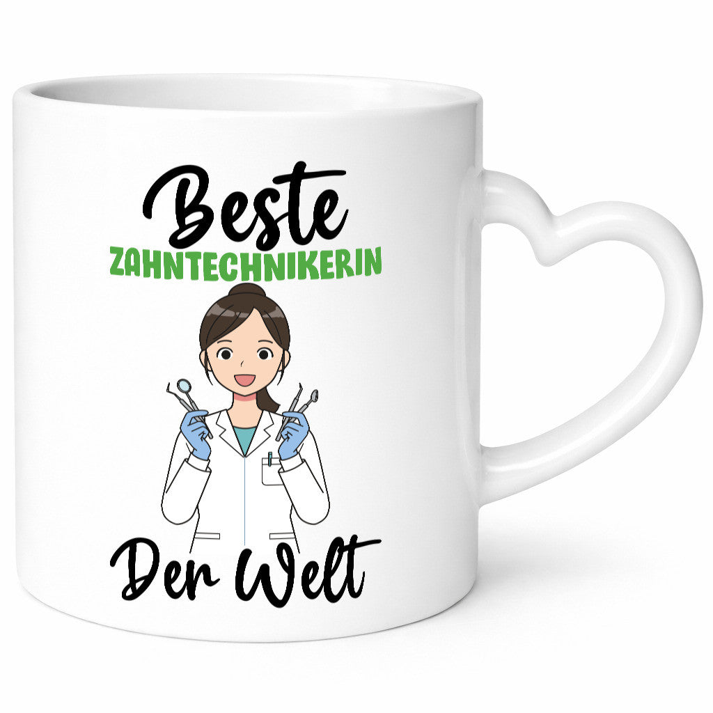 Beste Zahntechnikerin | Zahnmedizin v2 Geschenkidee Humor Tasse