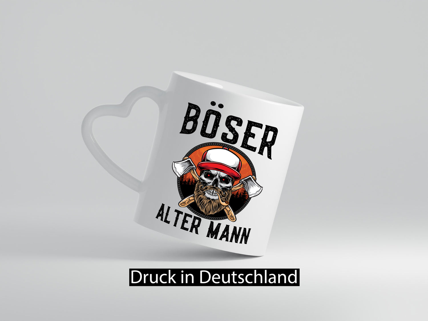 Böser alter Mann Humor Geschenkidee Tasse