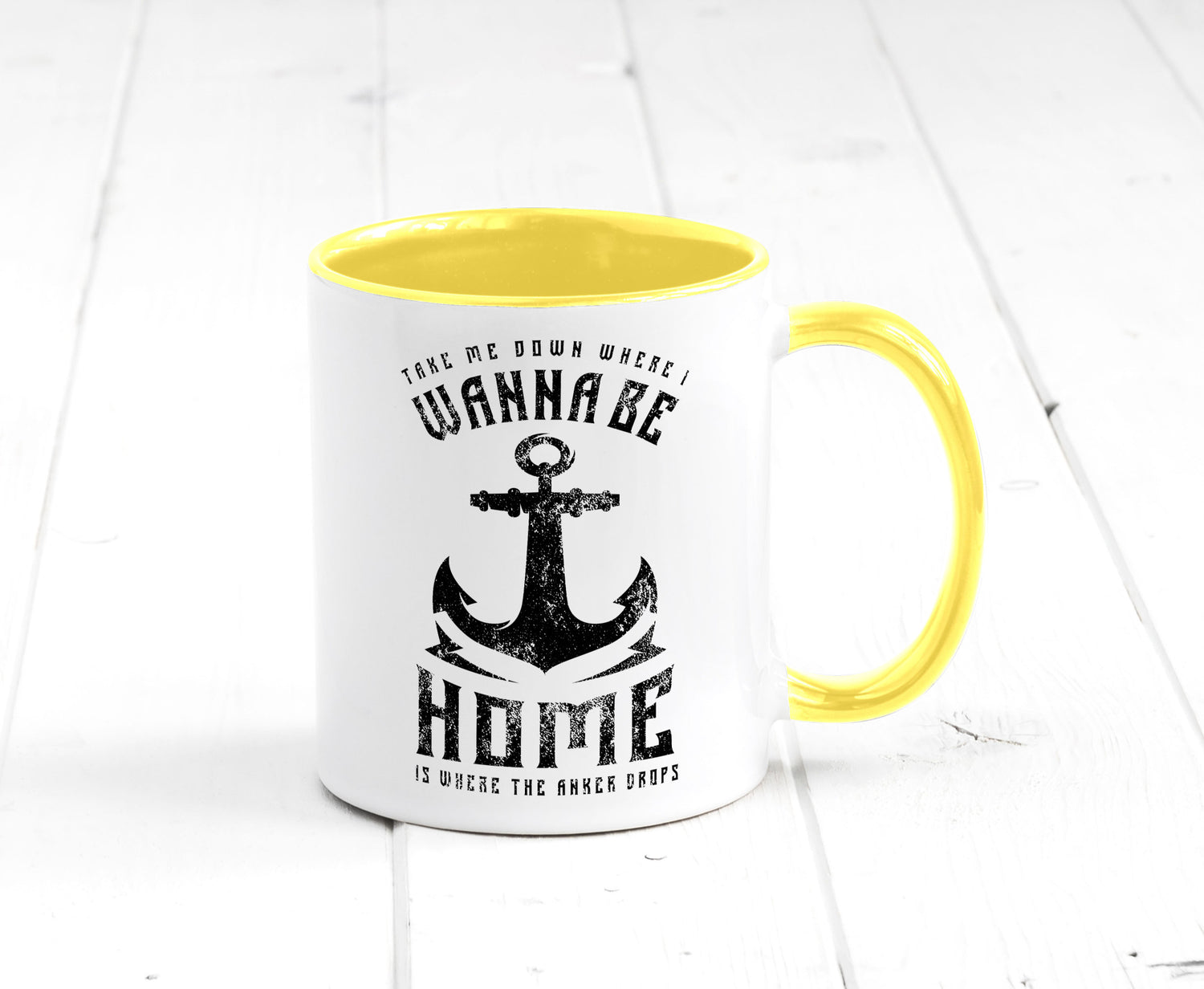 Bring mich da hin, wo ich sein will - Anker werfen lustiger Spruch Geschenk