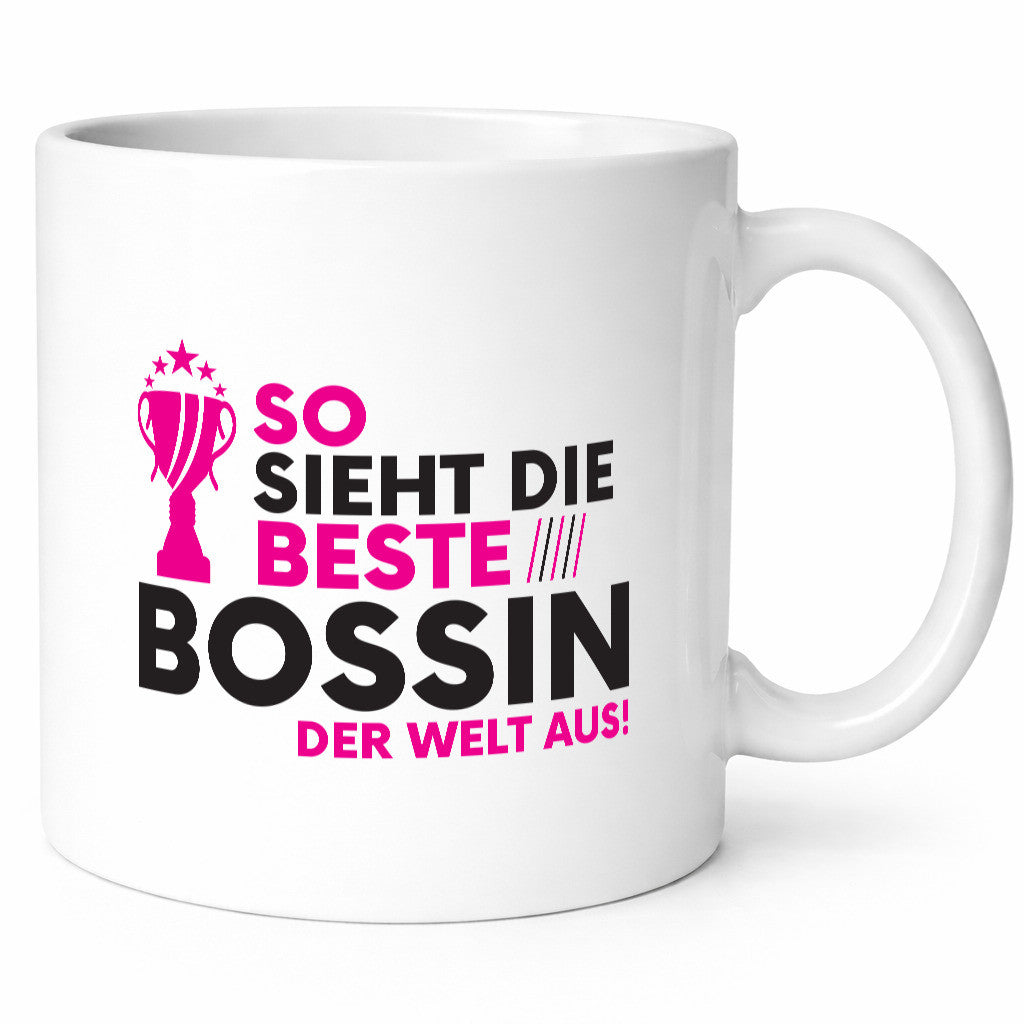 Die Weltbeste Bossin | Führungskraft Vorgesetzte Geschenkidee Humor Tasse