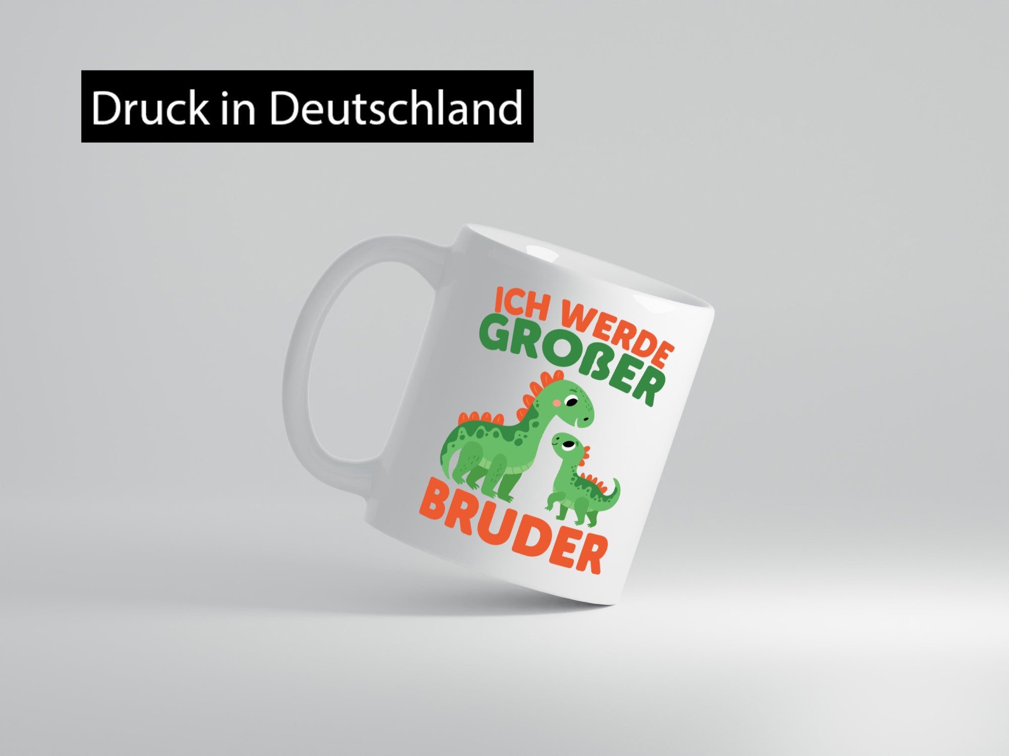 Ich werde Großer Bruder | Dino Brudersaurus lustig Humor Geschenkidee Geschenk