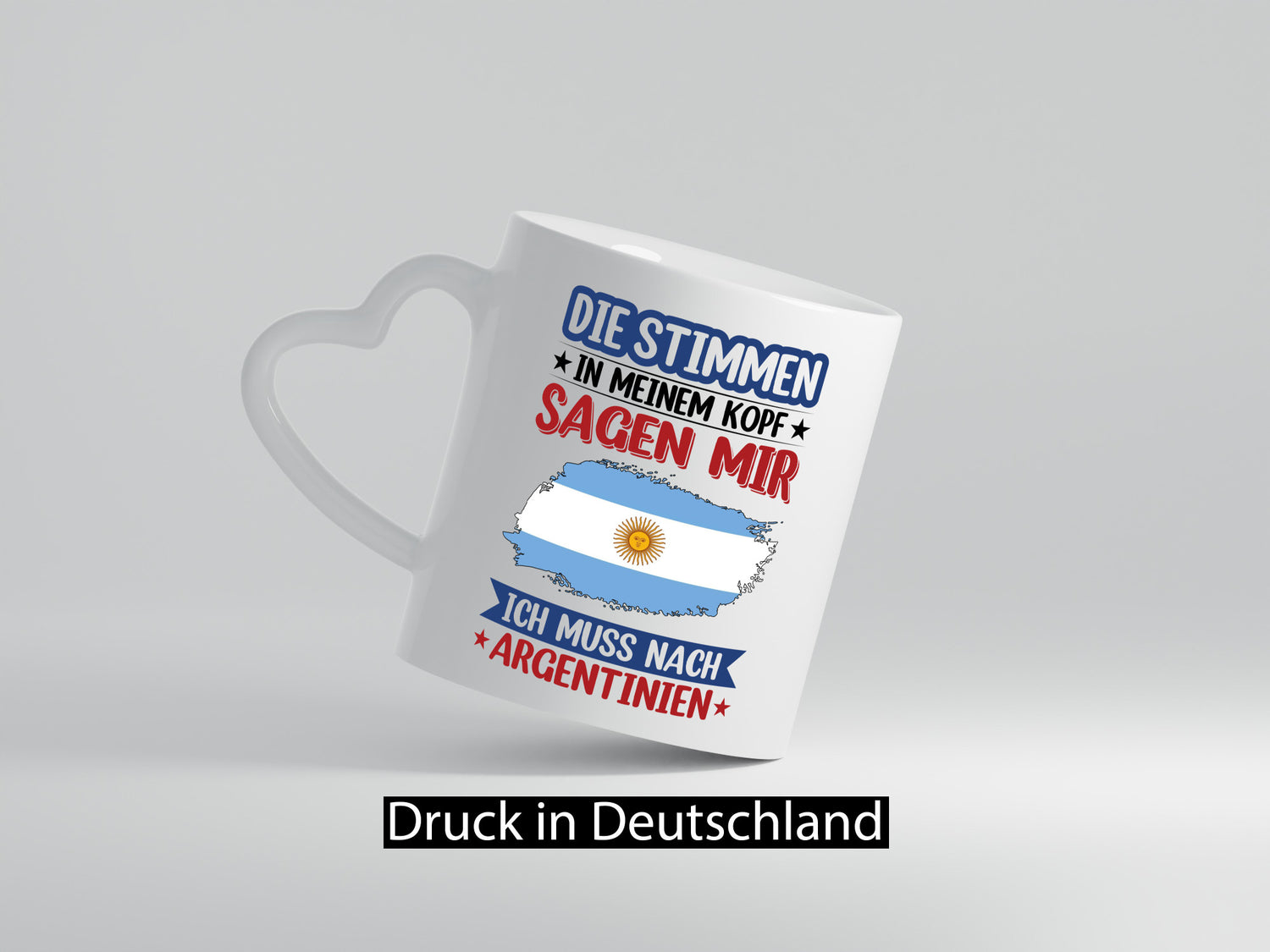 Argentinien | Urlaub Stimmen in meinem Kopf Traumland lustig Humor Geschenkidee