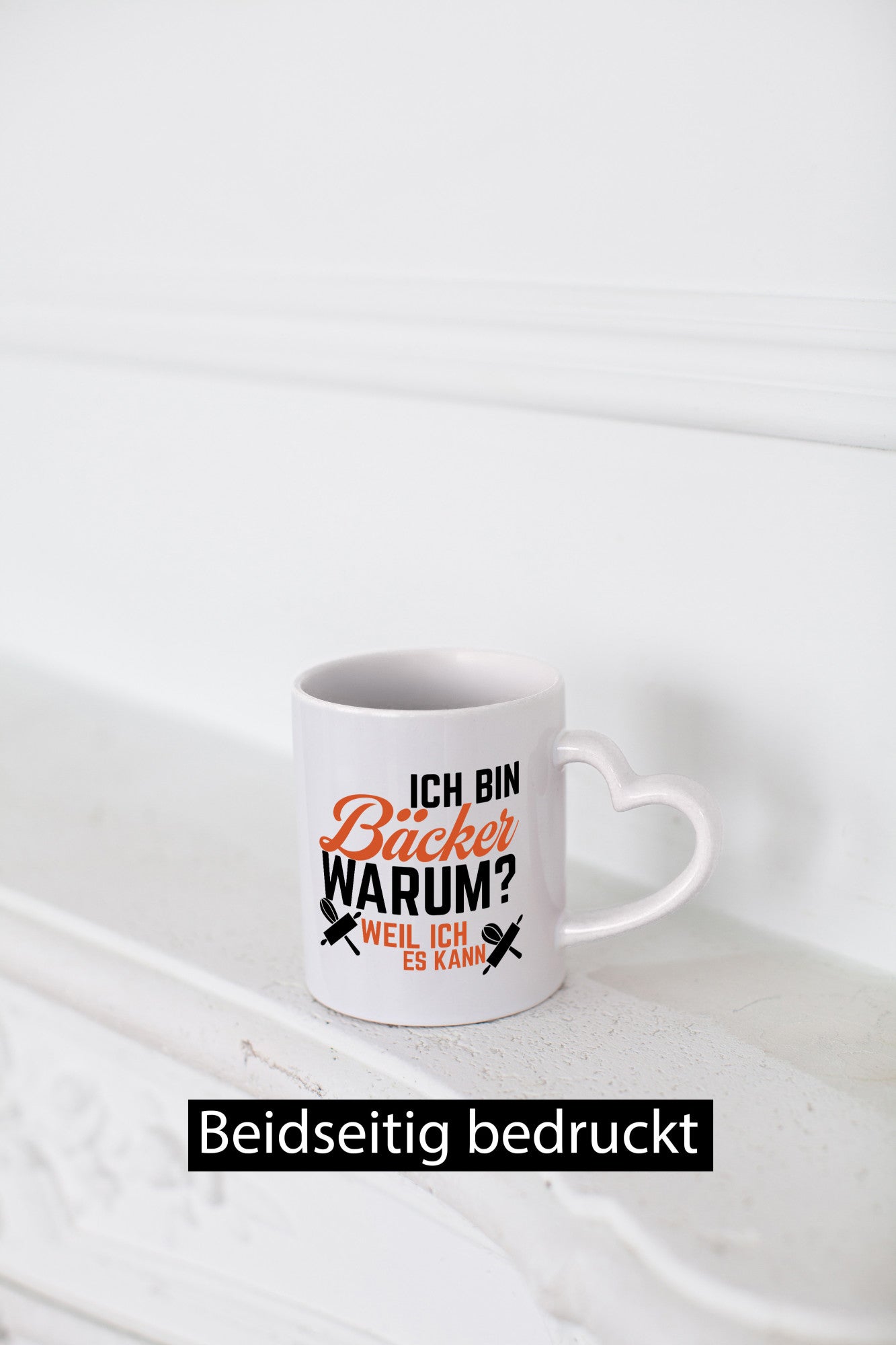 Ich bin Bäcker Warum? Weil es kann lustig Humor Geschenkidee Geschenk Tasse