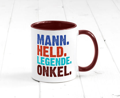 Legende Onkel | Männer Tasse Patenonkel Humor Mann lustig Geschenkidee Geschenk