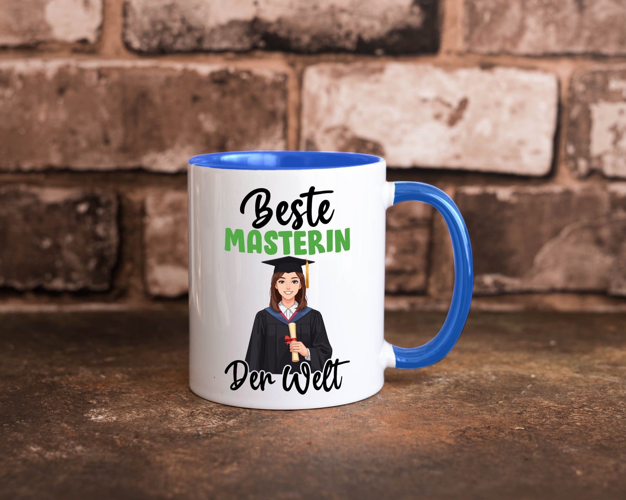 Beste Masterin | Student Uni Studium Humor Geschenkidee Tasse