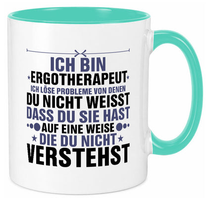 Löse Probleme: Ergotherapeut | Ergotherapie v2 lustig Humor Geschenkidee