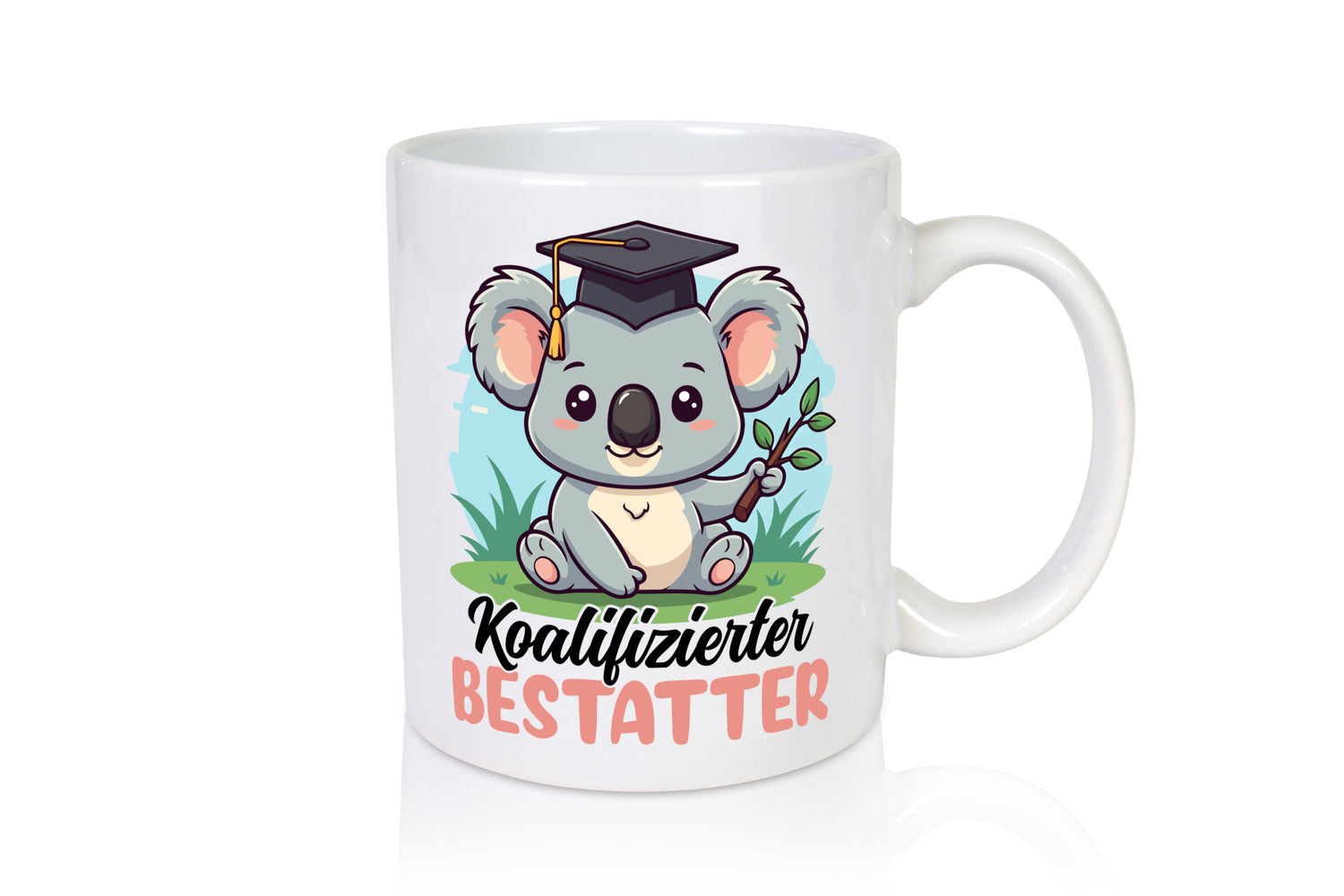 Koalifizierter Bestatter | Bestattung Totengräber lustiger Spruch Geschenk