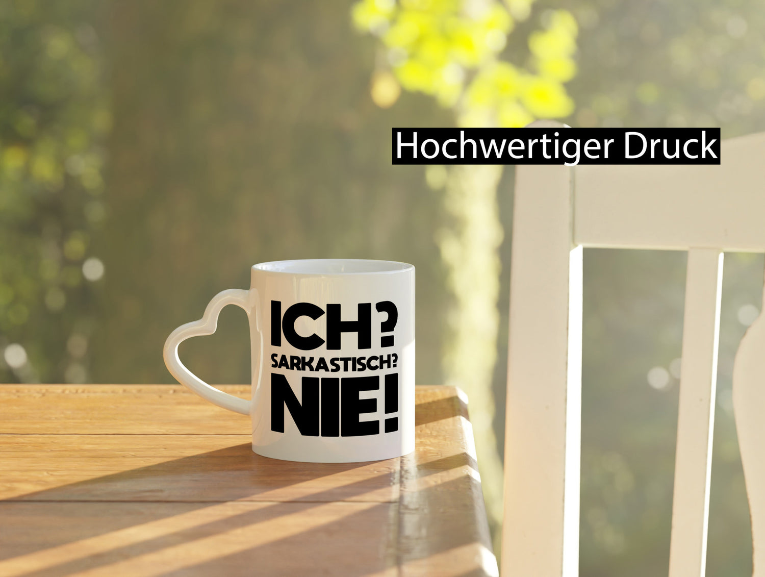 Ich= Sarkastisch? Nie | Verstehst du keinen spaß lustig Humor Geschenkidee