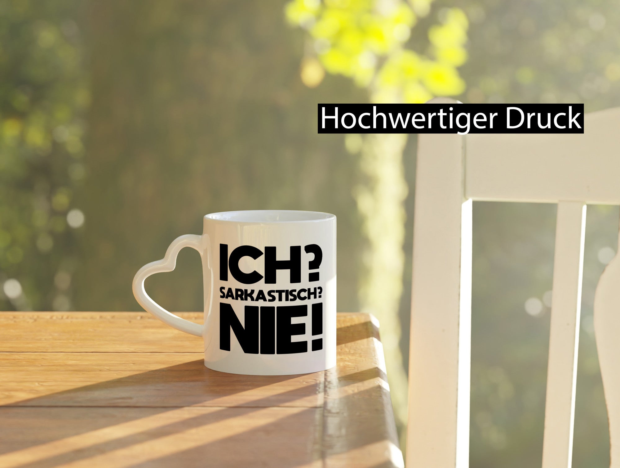 Ich= Sarkastisch? Nie | Verstehst du keinen spaß lustig Humor Geschenkidee